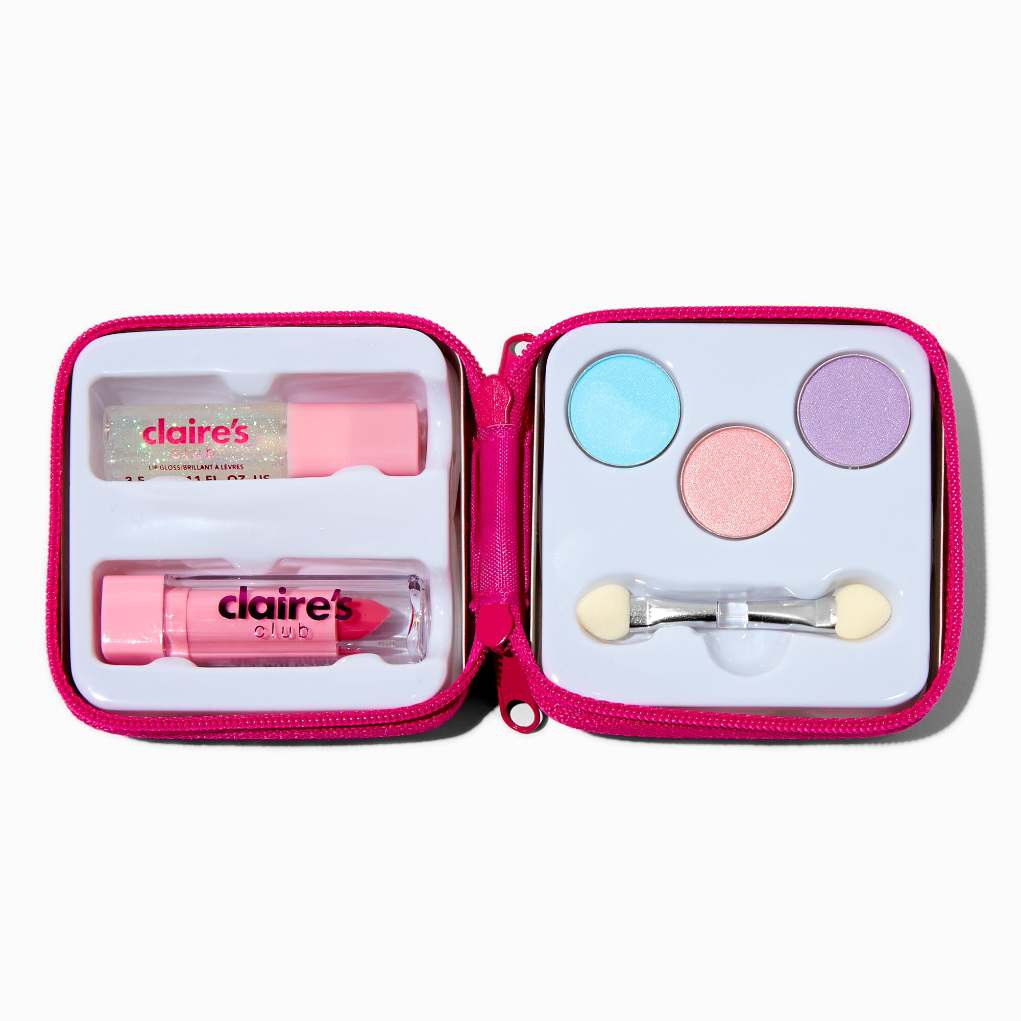 View Claires Club Sweets Mini Makeup Tin Rainbow information