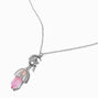 UV Color-Changing Purple Fairy Mystical Pendant Necklace,