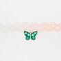Mood Butterfly Tattoo Choker Necklace - Pink,