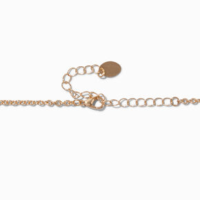 Coral Beaded Gold-tone Swirl Choker Necklace,