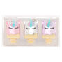 Pucker Pops Glam Unicorn Lip Gloss Set - 3 Pack,