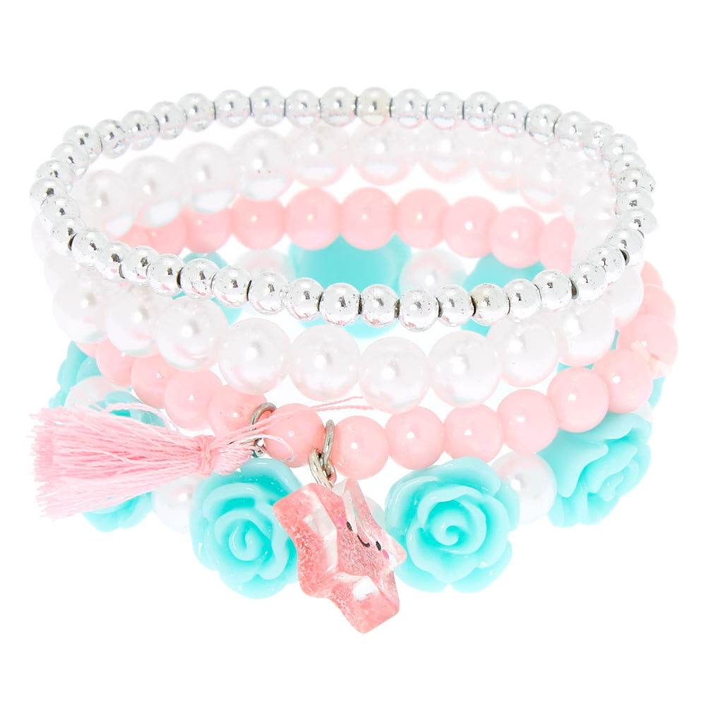 Unicorn Heart Chain Friendship Bracelets - 2 Pack | Claire's