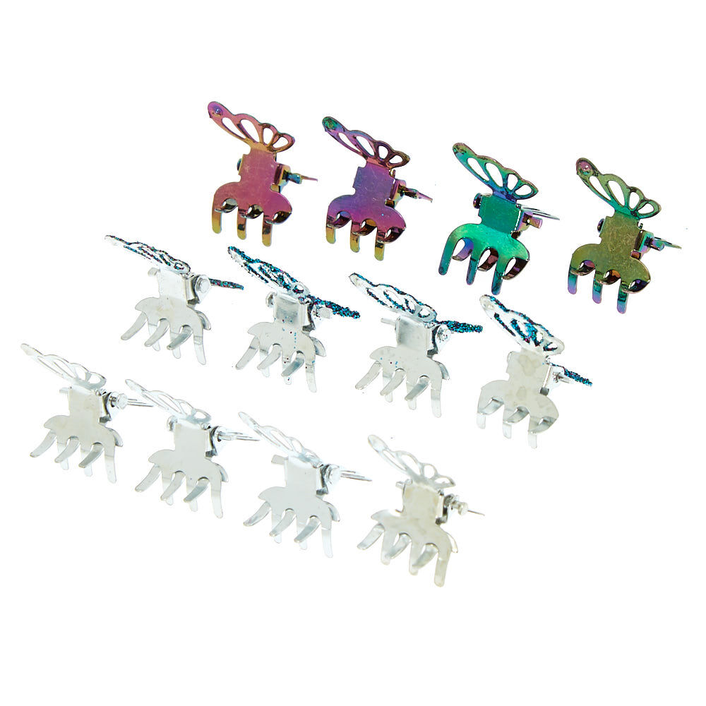 butterfly hair claws