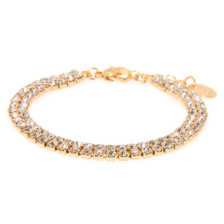 Pink Rollerskate Beaded Bracelet Set - 3 Pack,