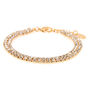 Pink Rollerskate Beaded Bracelet Set - 3 Pack,