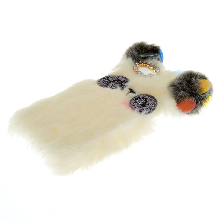 Furry Panda Phone Case - Fits iPhone 5/5S/SE,