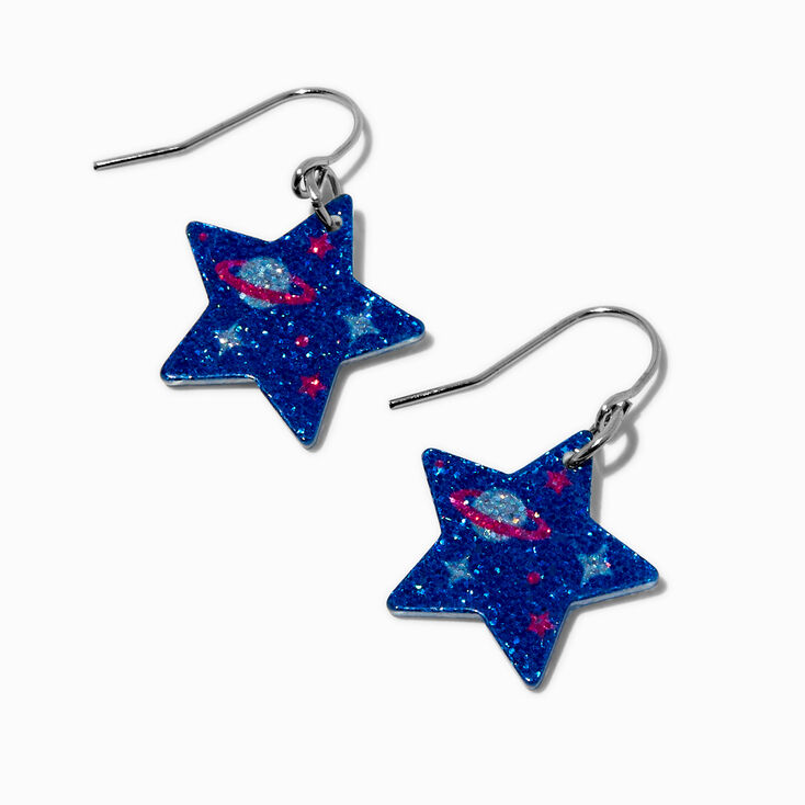 Pendantes star galaxie &agrave; paillettes,