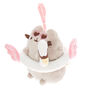 Pusheen&reg; Swan Floatie Keyring Clip &ndash; Grey,