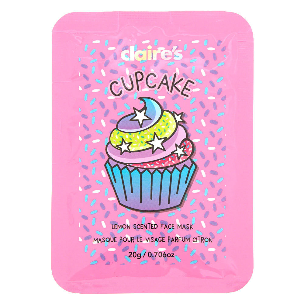 Cupcake Face Mask - Pink,
