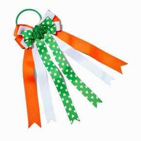 St. Patrick&#39;s Day Ireland Flag Streamer Hair Tie,