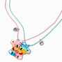 Colliers &agrave; pendentif jumeaux koala tons pastel Best Friends - Lot de 2,