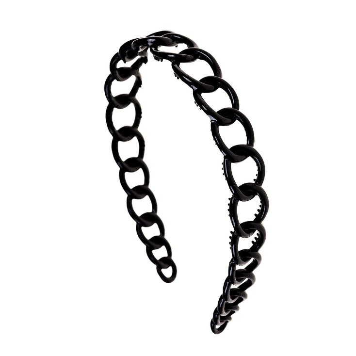 Chain Link Headband - Black,