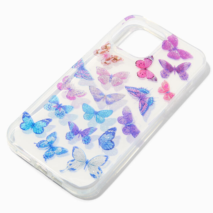 Glittery Butterflies Phone Case - Fits iPhone&reg; 13 Pro Max,