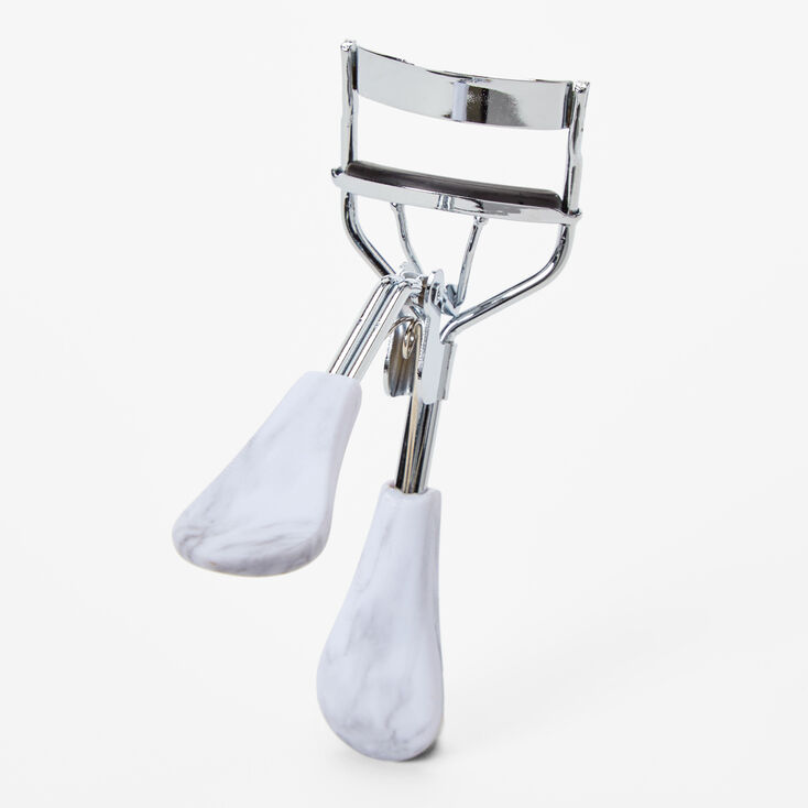 Marbled Eyelash Curler - White,