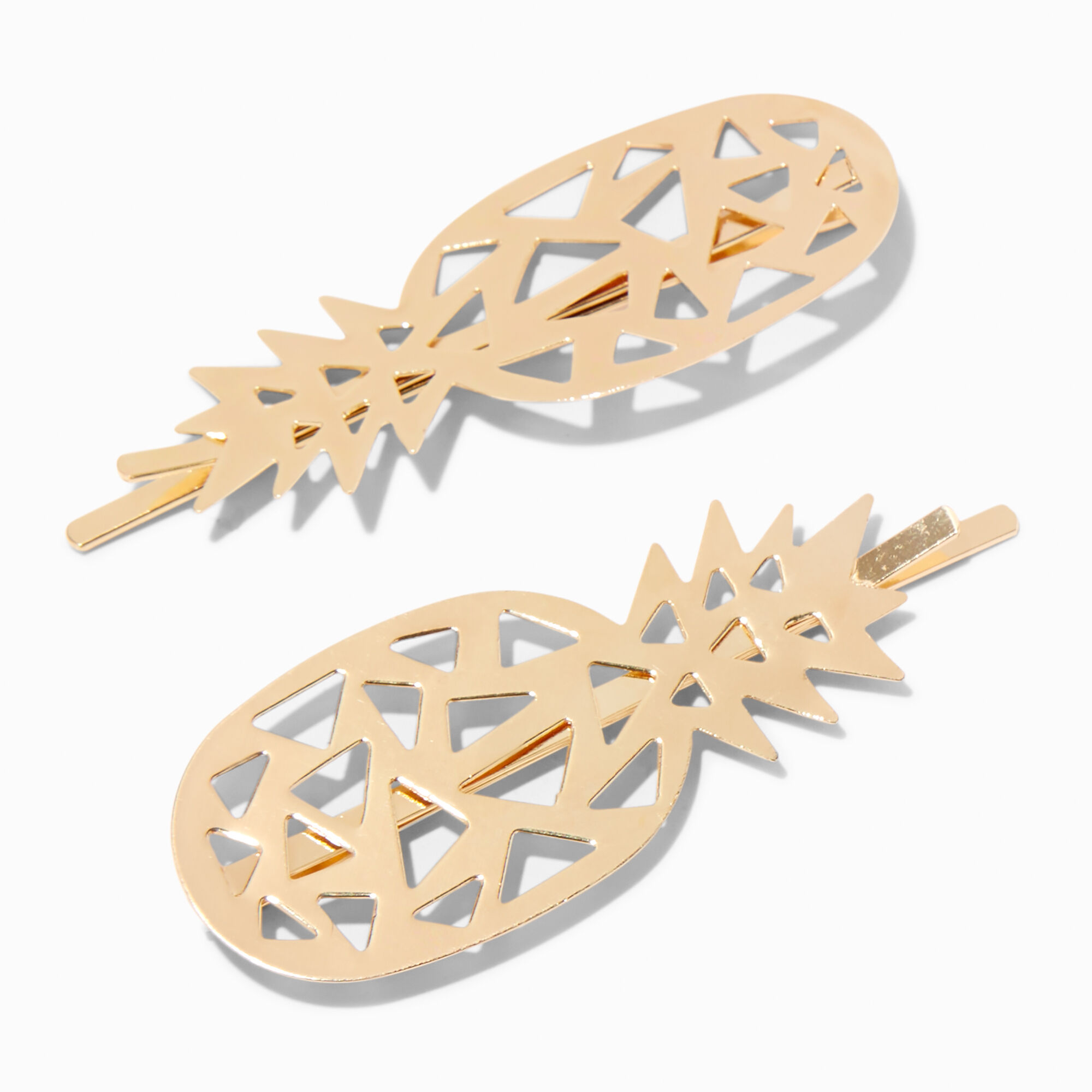 Gold Filigree Pineapple Hair Pins (2 Pack),