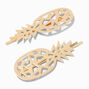 Gold Filigree Pineapple Hair Pins &#40;2 Pack&#41;,