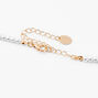 Gold Coral Pearl Toggle Clasp Choker Necklace,