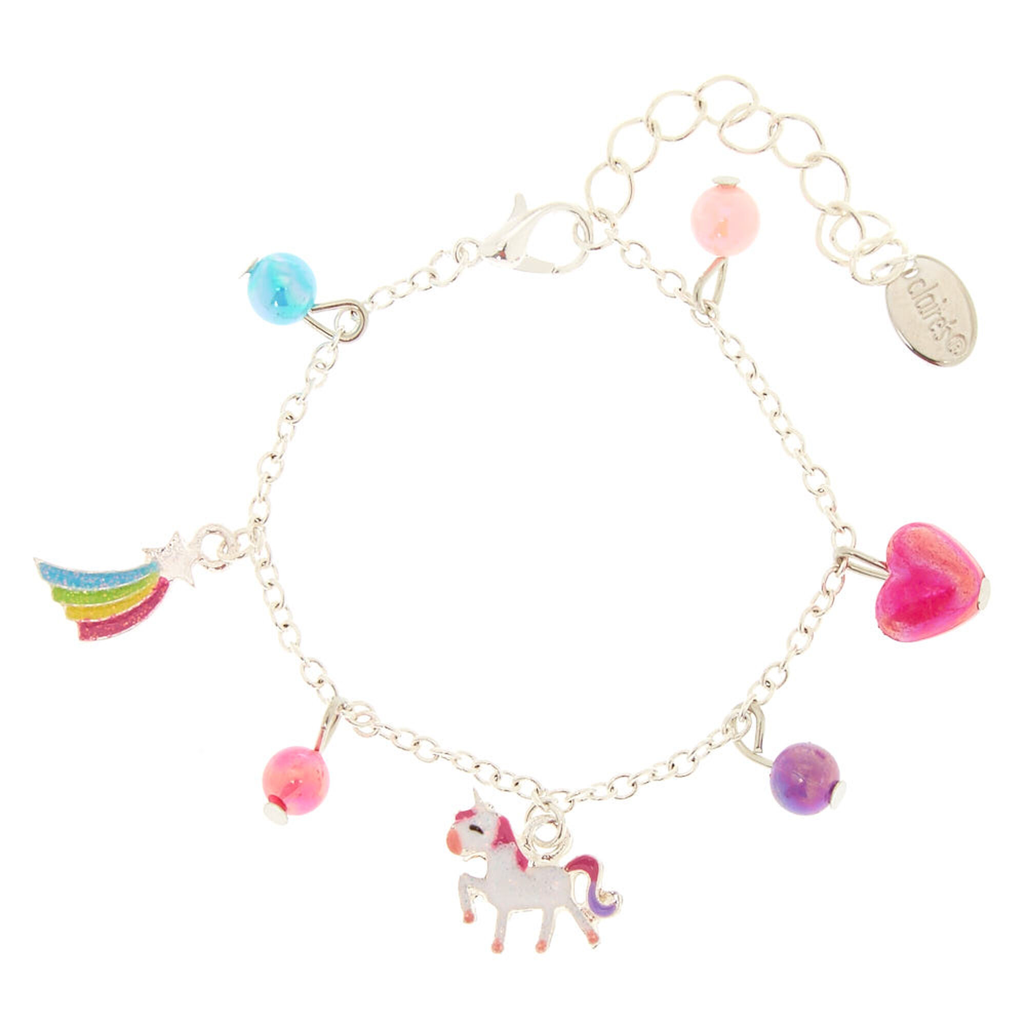 Claire S Club Unicorn Charm Bracelet Claire 39 S Club Unicorn Charm Bracelet