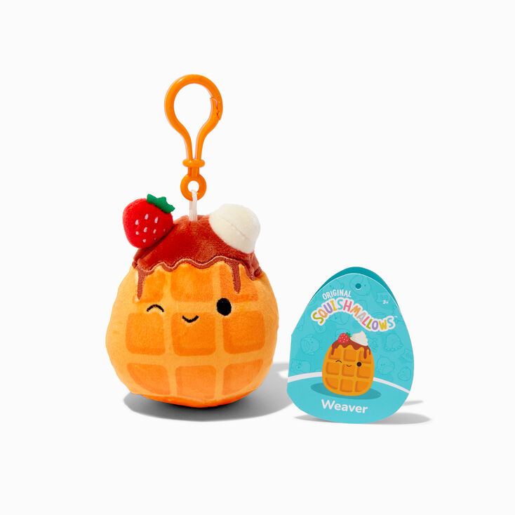 Squishmallows&trade; 3.5&#39;&#39; Soft Toy Bag Clip - Styles Vary,