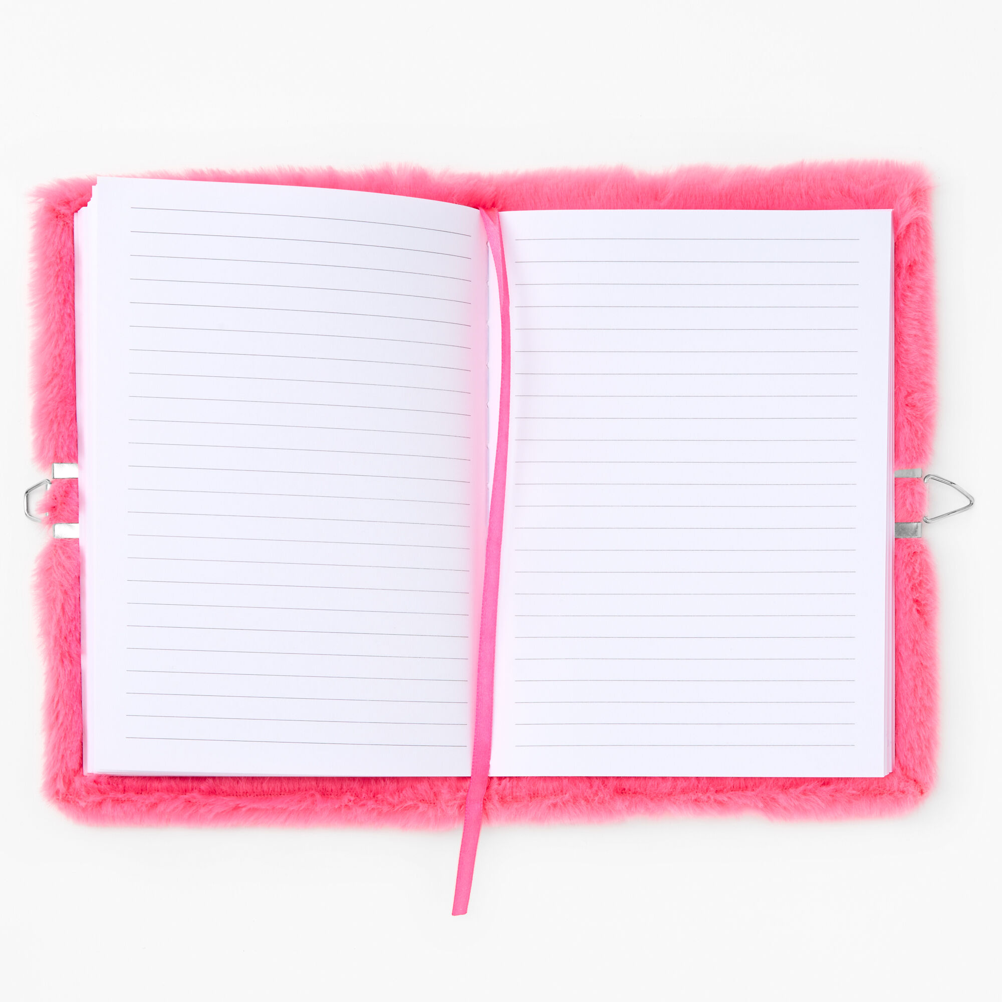 Bejeweled Initial Fuzzy Lock Diary - B,