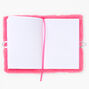 Bejeweled Initial Fuzzy Lock Diary - B,