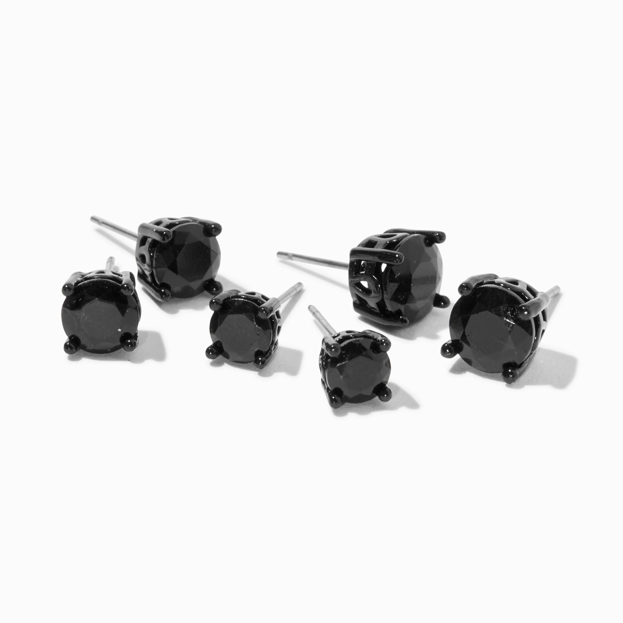 Claire's hotsell black earrings