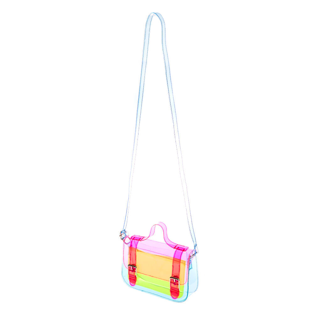 Transparent crossbody outlet