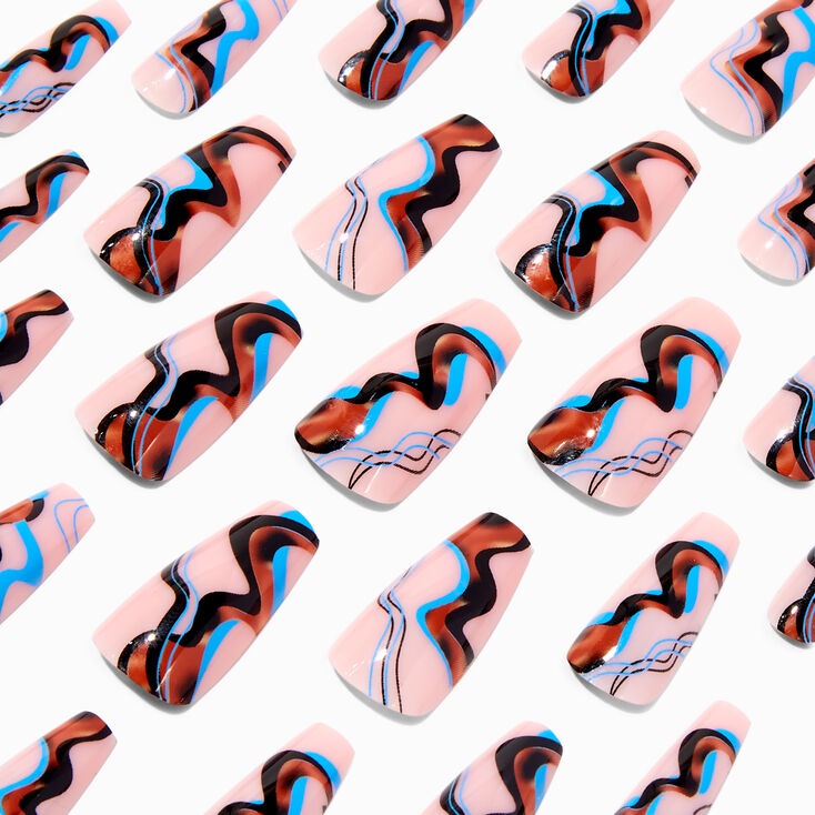 Rose Gold Tone Fireball Hair Pins