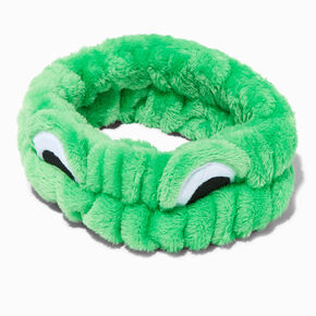 Plush Green Frog Eye Makeup Headwrap,
