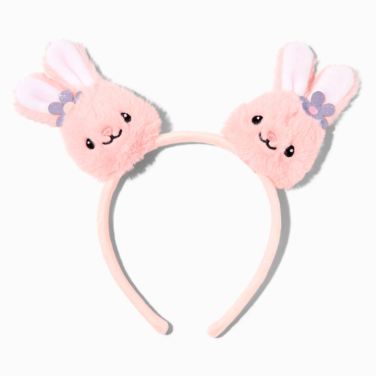 Easter Bunny Pink Plush Headband,