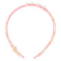 Claire&#39;s Club Glitter Stars Headband - Pink,