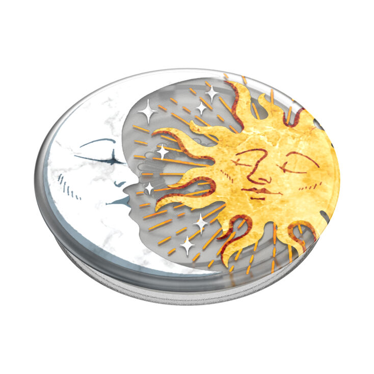 PopSockets&reg; Swappable PopGrip - PlantCore&trade; Translucent Sun and Moon,