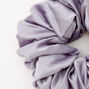 Giant Silk Hair Scrunchie - Gray,