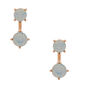 Rose Gold Ear Jacket Earrings,