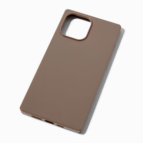 Coque de protection pour portable marron brillante - Compatible avec iPhone&reg;&nbsp;13 Pro Max,