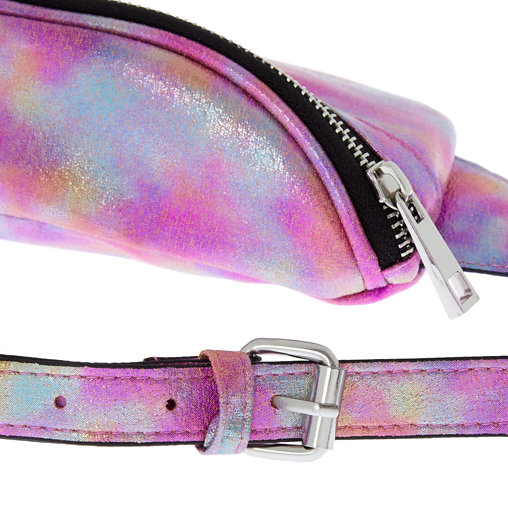 Metallic Bum Bag - Rainbow,