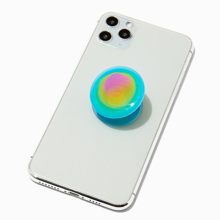 PopSockets&reg; PopGrip - Boca Aura Green,