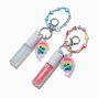 Best Friends Heart Lip Gloss Keyrings - 2 Pack,