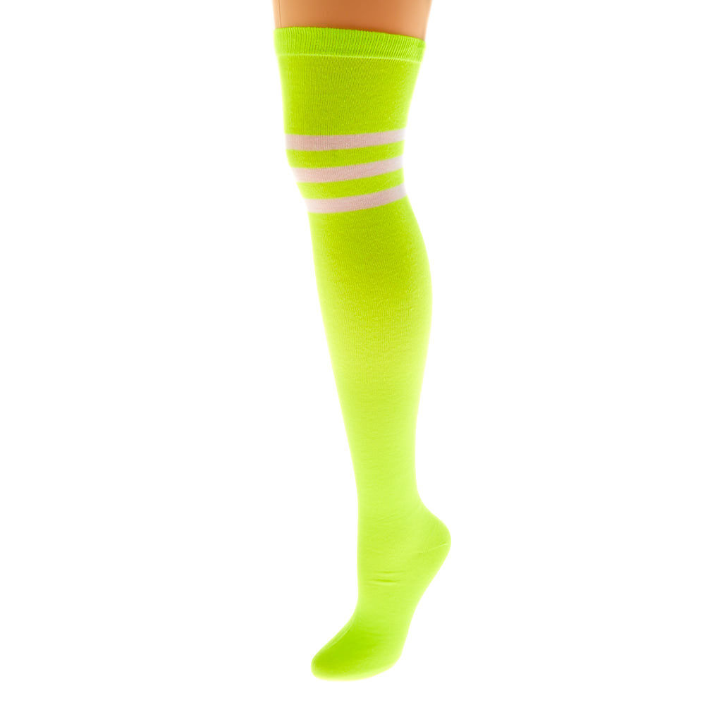 Yellow over store the knee socks