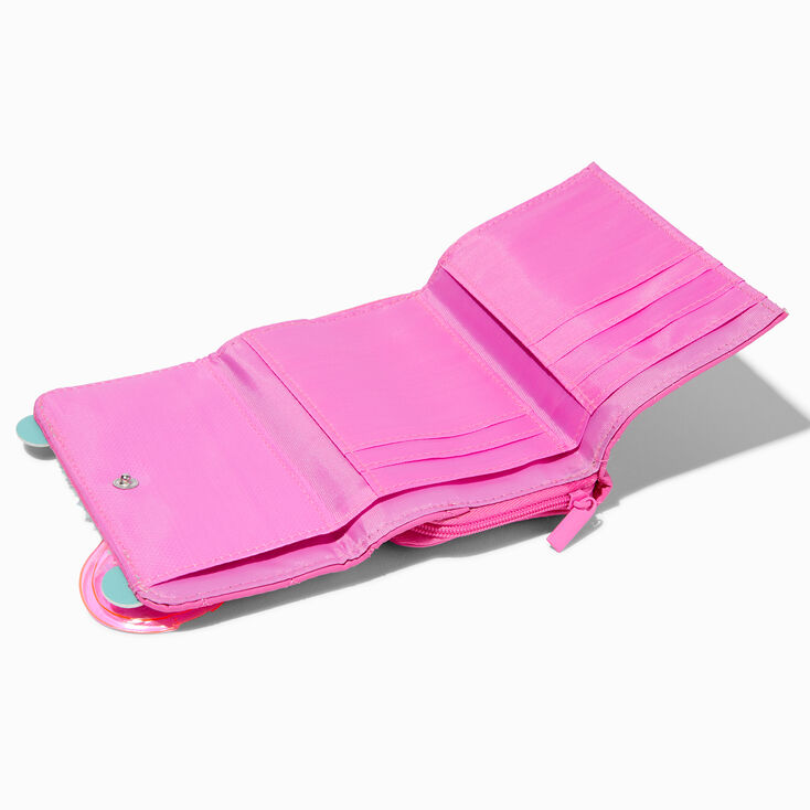 3D Bubblegum Bear Pink Wallet,