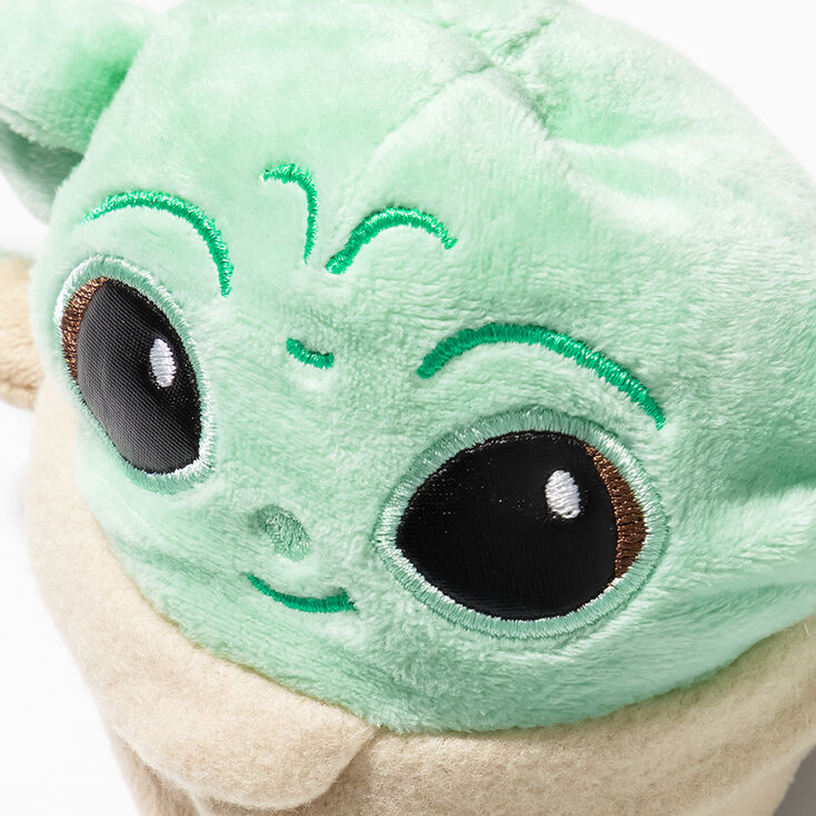 Peluches baby yoda réversible vert - Univers Peluche