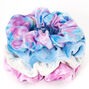Sky Brown&trade; Small Hair Scrunchies &ndash; Blue, 4 Pack,