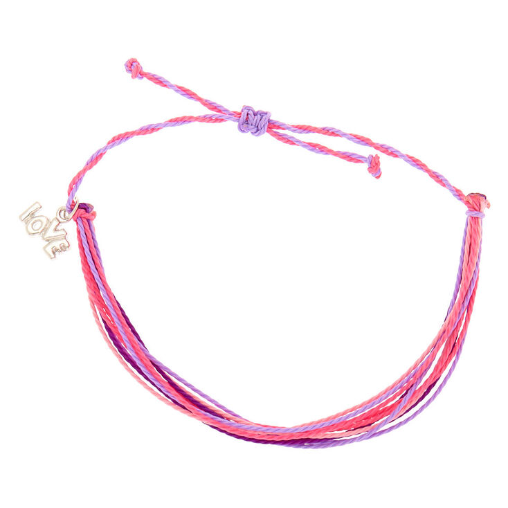 Claire's Bracelet tendance fil rose