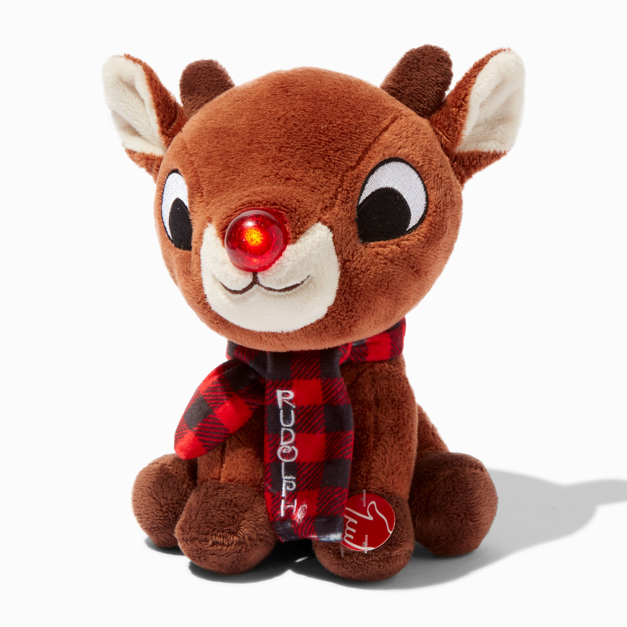 Rudolph the Red Nosed Reindeer Singing Plush Toy Claire s US