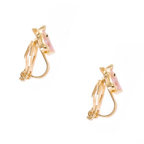 Clip On Earrings Magnetic Claire S Pink Unicorn Clip On Earrings