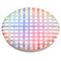 Glitter Rainbow Gingham PopSockets Swappable PopGrip,