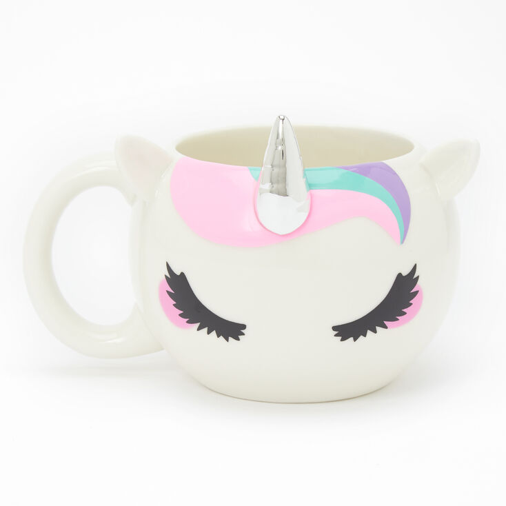 Claire's Mug en céramique licorne - Blanc