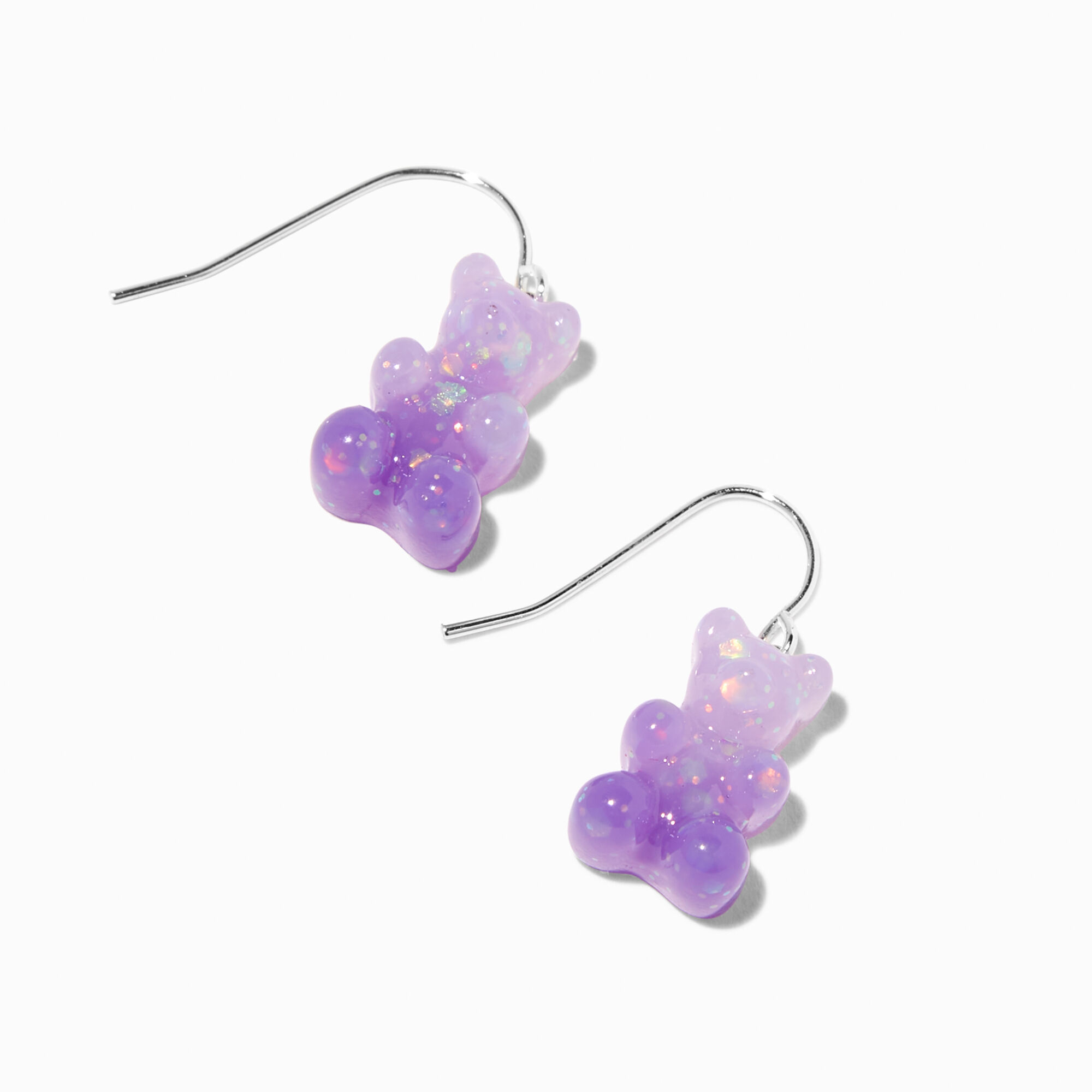 Purple gummy bear shop earrings