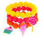 Claire's Club Sweet Treat Neon Bracelets - 3 Pack,