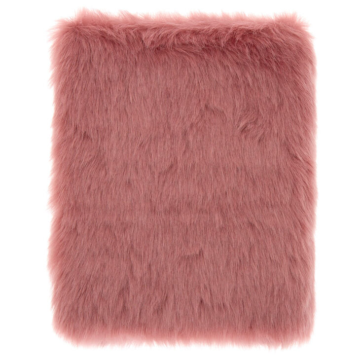 Pretty Thoughts Furry Notebook - Purple,